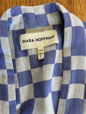 Mara Hoffman Ayra Checked Robe